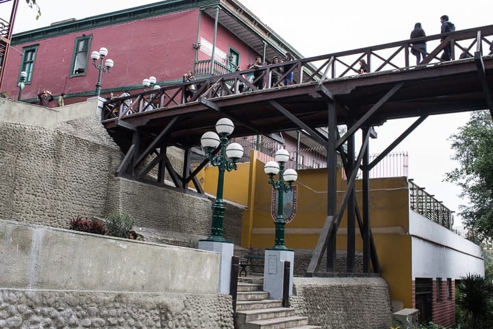 Puente de los suspiros - Barranco, em Lima