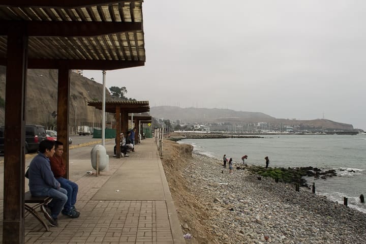 Playa Barranco, Barranco, em Lima