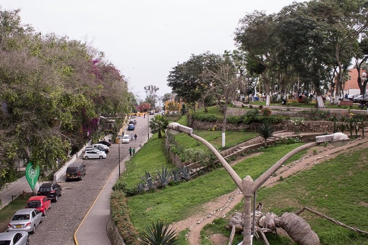 Parque Húsares de Junín - O que fazer em Barranco, em Lima