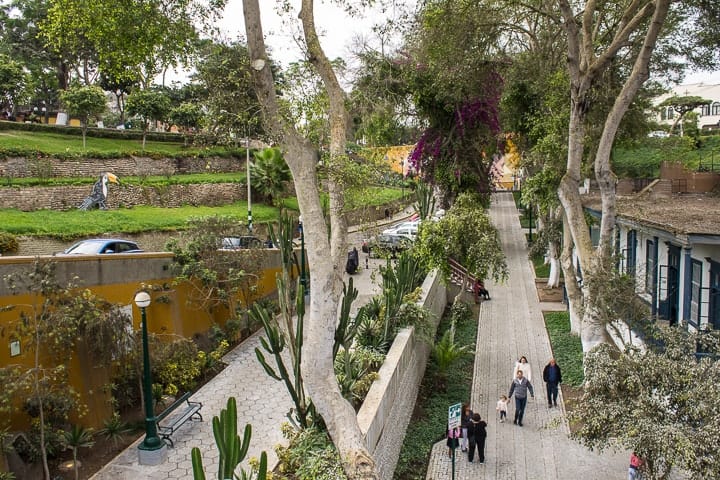 Parque Húsares de Junín - O que fazer em Barranco, em Lima