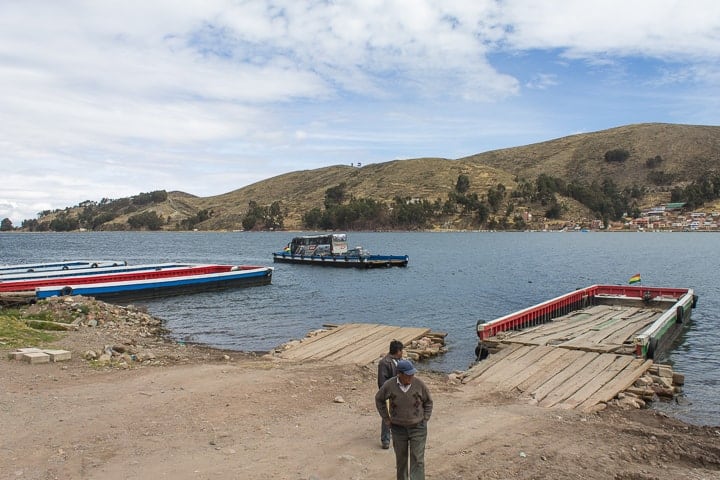 De ônibus de Copacabana a La Paz