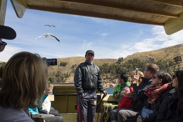 De ônibus de Copacabana a La Paz