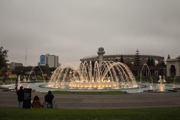 Circuito mágico del Agua - Parque de la Reserva - Lima, Peru