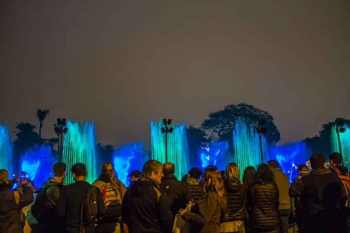 Circuito mágico del Agua - Parque de la Reserva - Lima, Peru