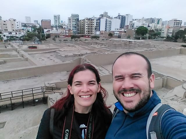 Huana Pucllana, Lima (visita a Huaca Pucllana, Huaca Huallamarca e Bosque El Olivar)