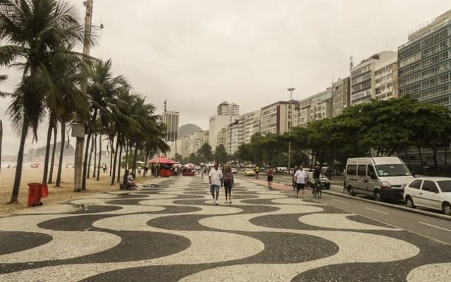 Calçadão de Copacabana, O Rio de Janeiro de Dorival Caymmi