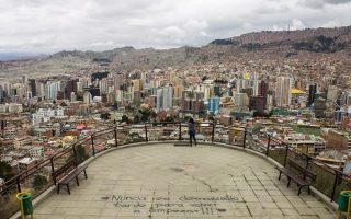 Mirador Kili-Kili, La Paz - Pisos e ladrilhos pela América do Sul