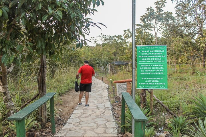 Pousada do Éden Águas Termais - piscinas de águas termais na Chapada dos Veadeiros