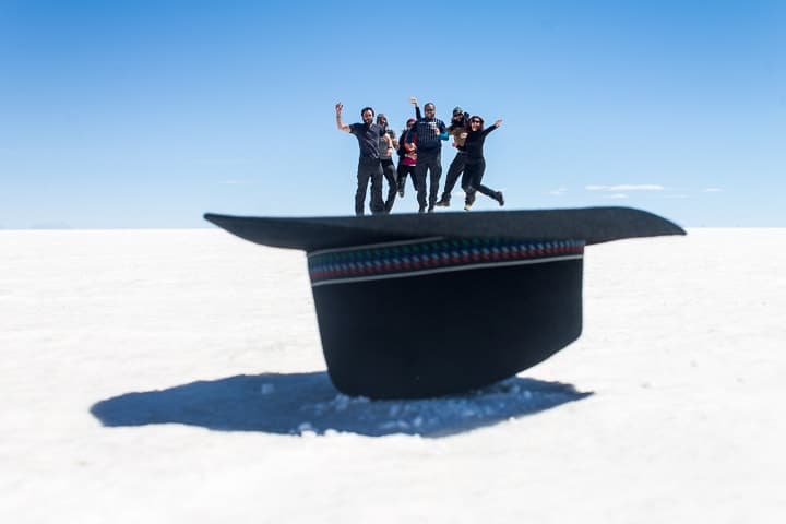 Primeiro dia no Salar de Uyuni - deserto de sal na Bolívia