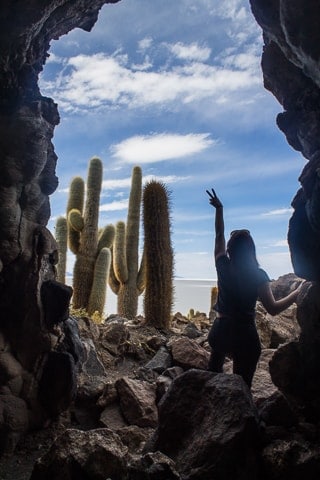 Primeiro dia no Salar de Uyuni - Isla Incahuasi