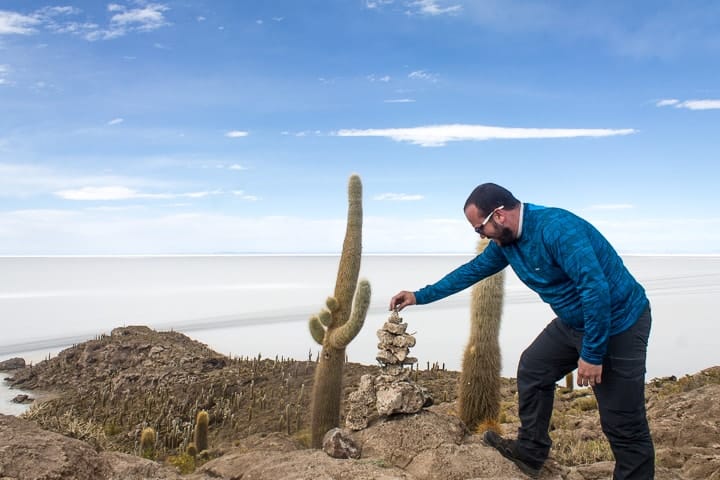 Primeiro dia no Salar de Uyuni - Isla Incahuasi