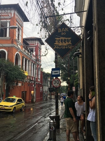 Bar do Mineiro, em Santa Teresa