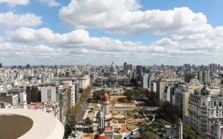 Vista de Buenos Aires de cima do Palácio Barolo, Argentina. Buenos Aires além do básico - Roteiro de 5 ou 7 dias em Buenos Aires