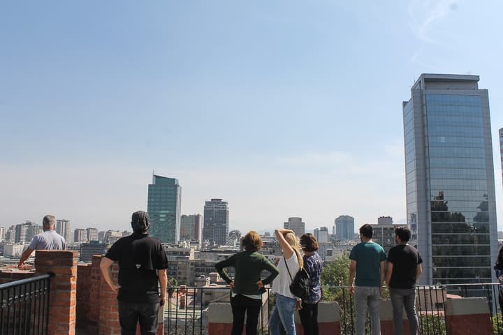 Fui Ser Viajante no Chile - Vista de Santiago Fui Ser Viajante no Chile - Vista de Santiago