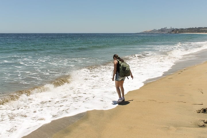Fui Ser Viajante no Chile - Oceano Pacífico em Viña del Mar