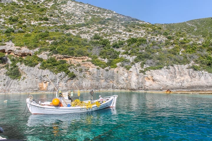 Porto Limnionas - guia de praias de Zakynthos