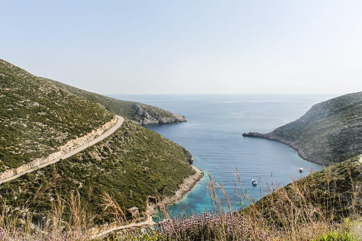 Porto Limnionas - guia de praias de Zakynthos