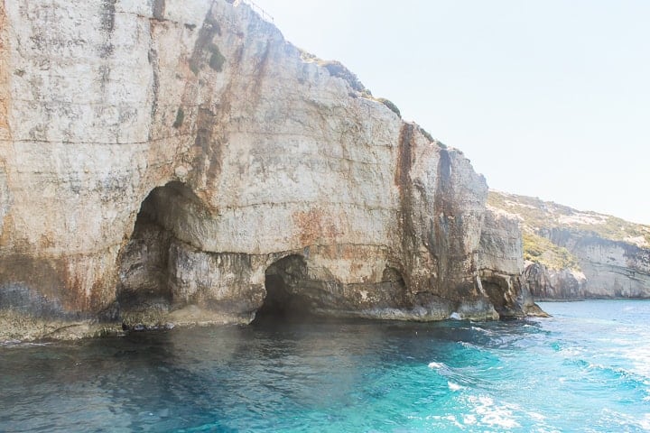 Blue Caves - Guia de praias de Zakythos