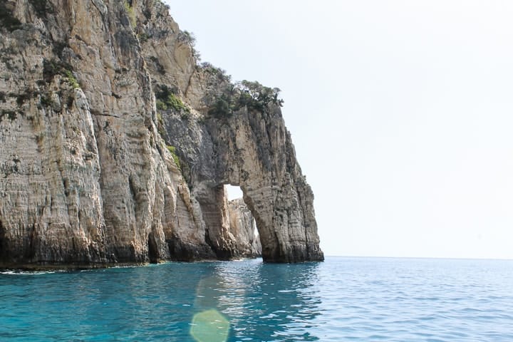 Ilha Marathonisi - guia de praias de Zakynthos