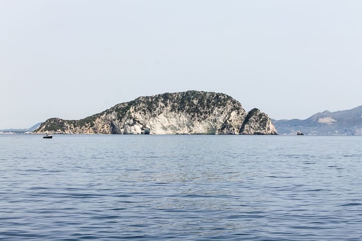 Ilha Marathonisi - guia de praias de Zakynthos