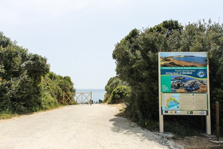 Praia Gerakas - guia de praias de Zakynthos