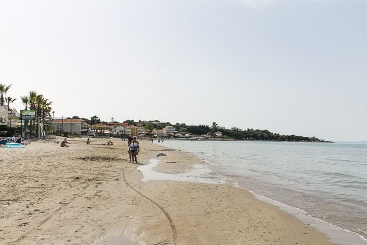Praia Tsilivi - guia de praias de Zakynthos