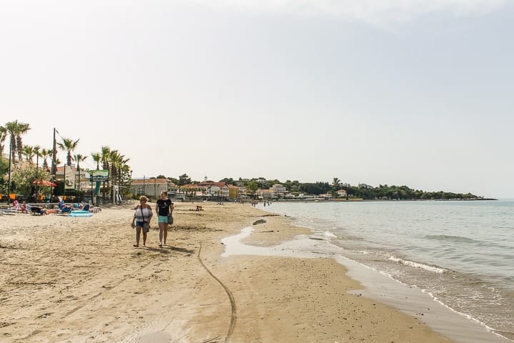 Praia Tsilivi - guia de praias de Zakynthos