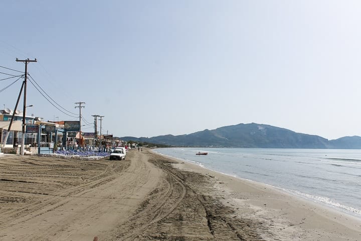 Laganas - guia de praias de Zakynthos