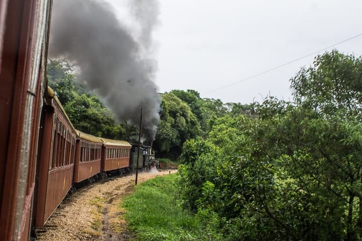 passeio de trem Maria Fumaça Tiradentes a São João del Rei - o que fazer em Tiradentes