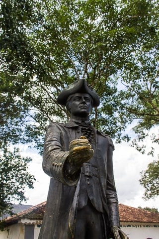 Estátua de Tiradentes, Largo do Sol, O que fazer em Tiradentes, Minas Gerais