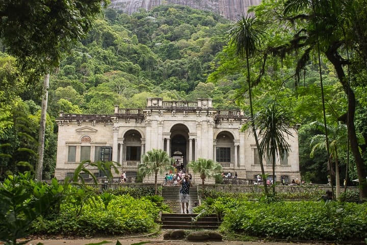 Palacete, Parque Lage, Rio de Janeiro