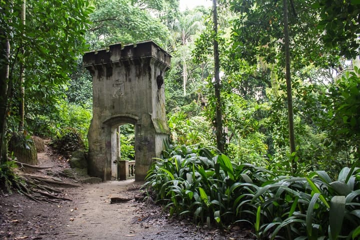 Natureza e trilhas no Parque Lage, Rio de Janeiro