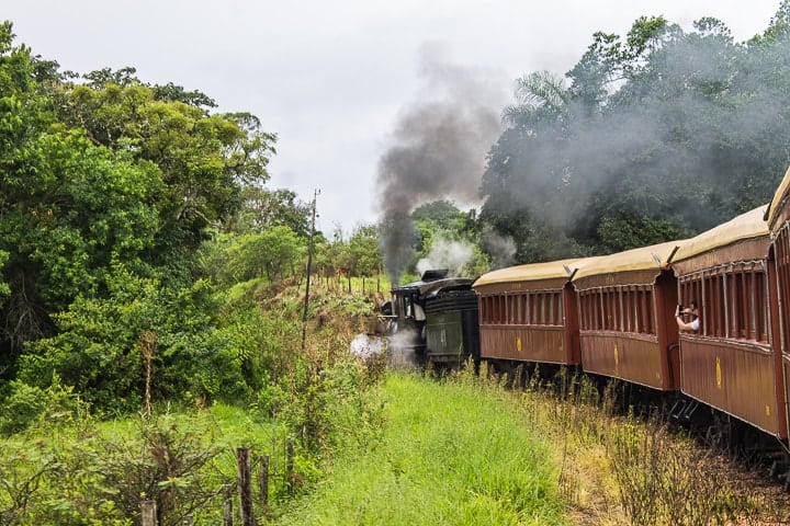 Passeio de trem maria fumaça de Tiradentes a São João del Rei