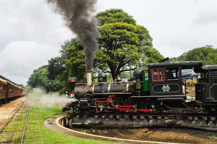 Passeio de trem maria fumaça de Tiradentes a São João del Rei