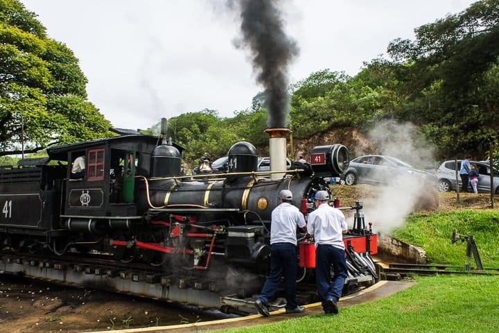 Passeio de trem maria fumaça de Tiradentes a São João del Rei