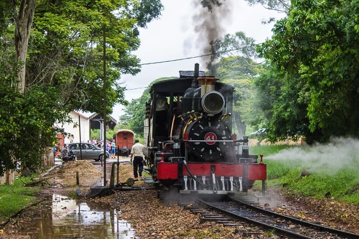 Passeio de trem maria fumaça de Tiradentes a São João del Rei