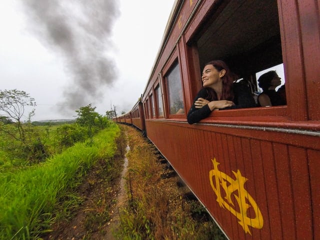 Passeio de trem maria fumaça de Tiradentes a São João del Rei