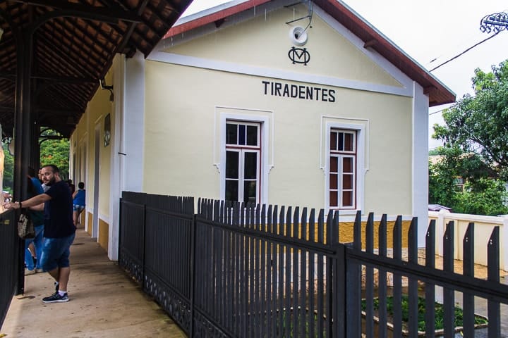 Passeio de trem maria fumaça de Tiradentes a São João del Rei