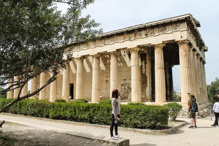 Templo de Hefesto, Agora Antiga, Atenas