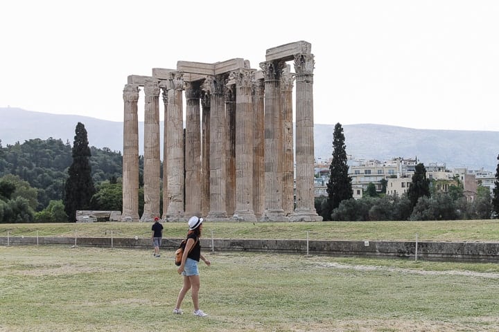 Templo de Zeus Olímpico, Atenas