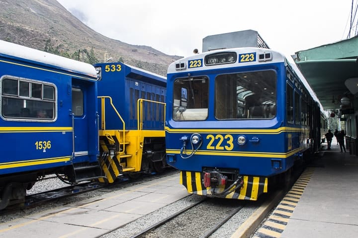 Viagem de trem para Machu Picchu - Peru Rail