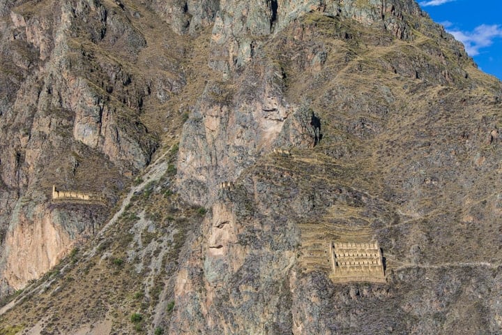 Ollantaytambo, no Peru