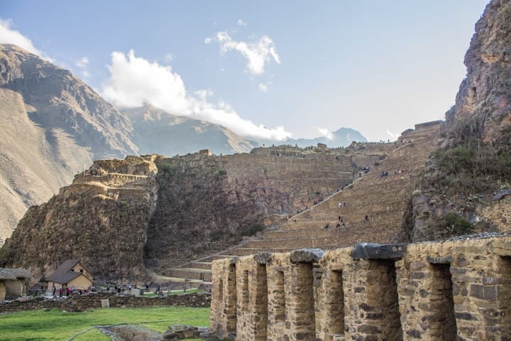 Ollantaytambo, no Peru