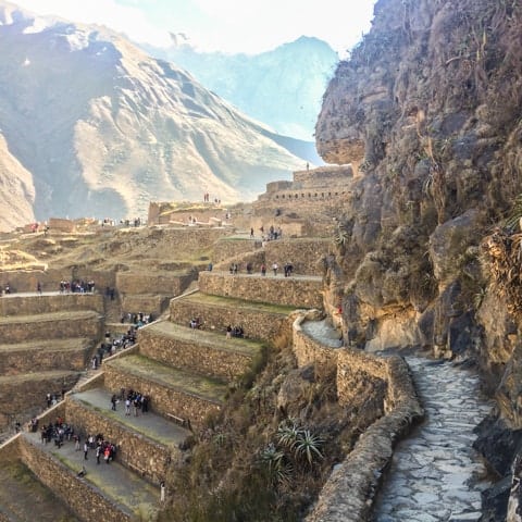 Ollantaytambo, no Peru