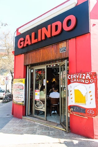 Restaurante Galindo, Santiago do Chile