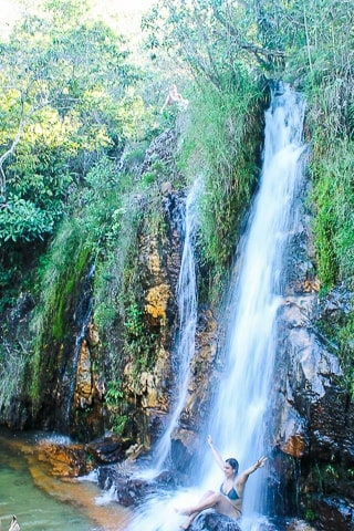 O que fazer na Chapada dos Veadeiros: passeios a partir de Alto Paraíso de Goiás - Cachoeira dos Cristais