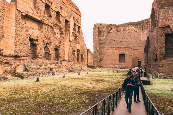 Termas de Caracalla em Roma