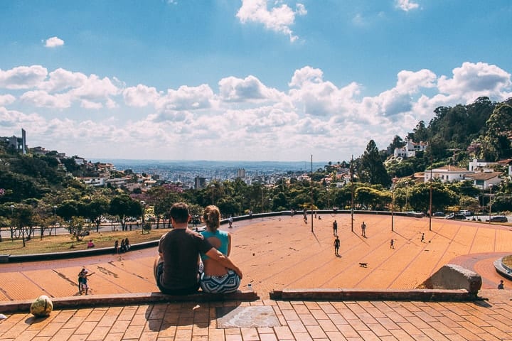 Mirante da Praça do Papa em BH - O que fazer em Belo Horizonte - principais atrações para um final de semana