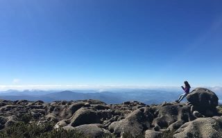 Trilha para a Pedra do Sino, no Parque Nacional de Itatiaia