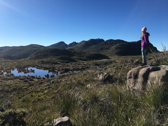 Trilha para a Pedra do Sino, no Parque Nacional de Itatiaia